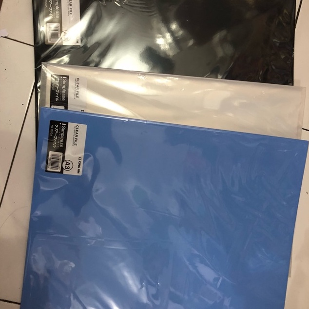 

Original Clear holder a3 king jim 20 sheet serbuuu !