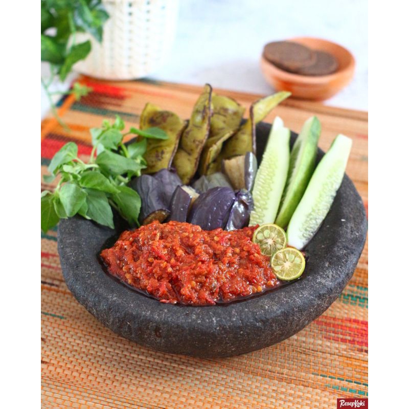 

sambal lalapan pedas manis