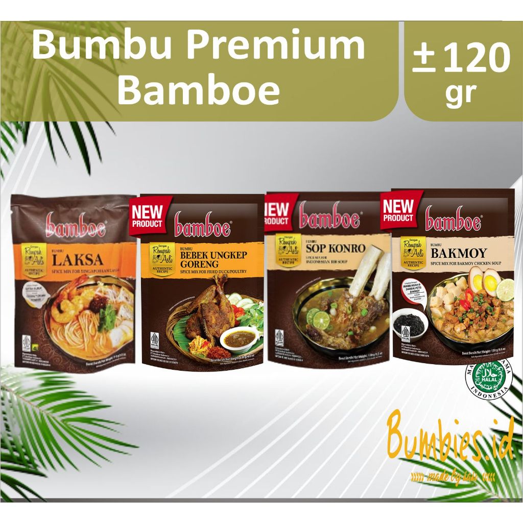 

Bamboe Bumbu Bebek Ungkep Goreng | Laksa Singaporean | Bakmoy | Sop Konro