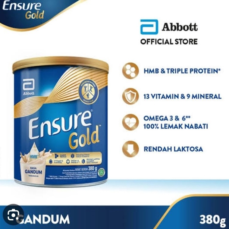 

COD✅ TERMURAH✅ ensure gold gandum 380g