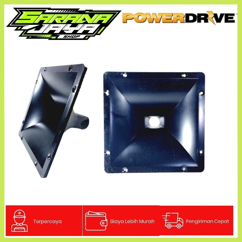 HORN TWEETER UKURAN 22x22 BAHAN PLASTIK