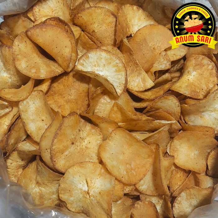 

Kripset Keripik Singkong Pedas 250 Gram - Anum Sari