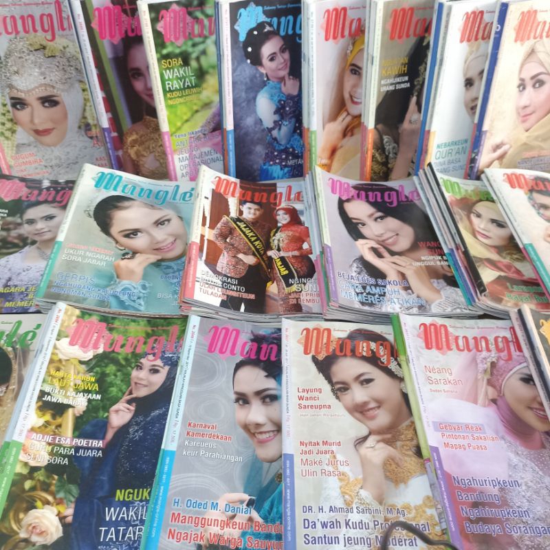 Majalah Mangle Sunda 2015 s/d 2023