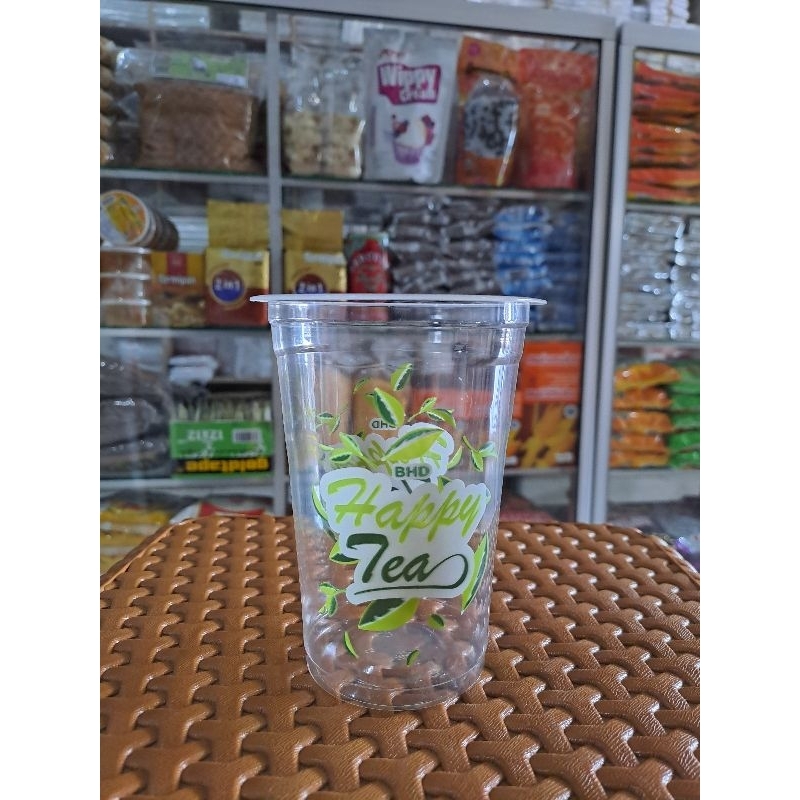 GELAS STARINDO ICE TEA 16&22oz / gelas plastik teh es