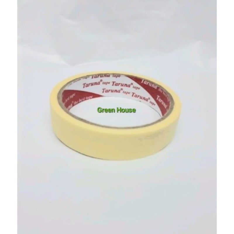 

LAKBAN KERTAS 1 inch | Masking Tape isolasi kertas solatip kertas