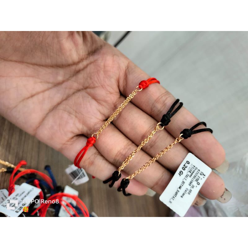 Gelang dobel rantai 0,2gr Semar Nusantara