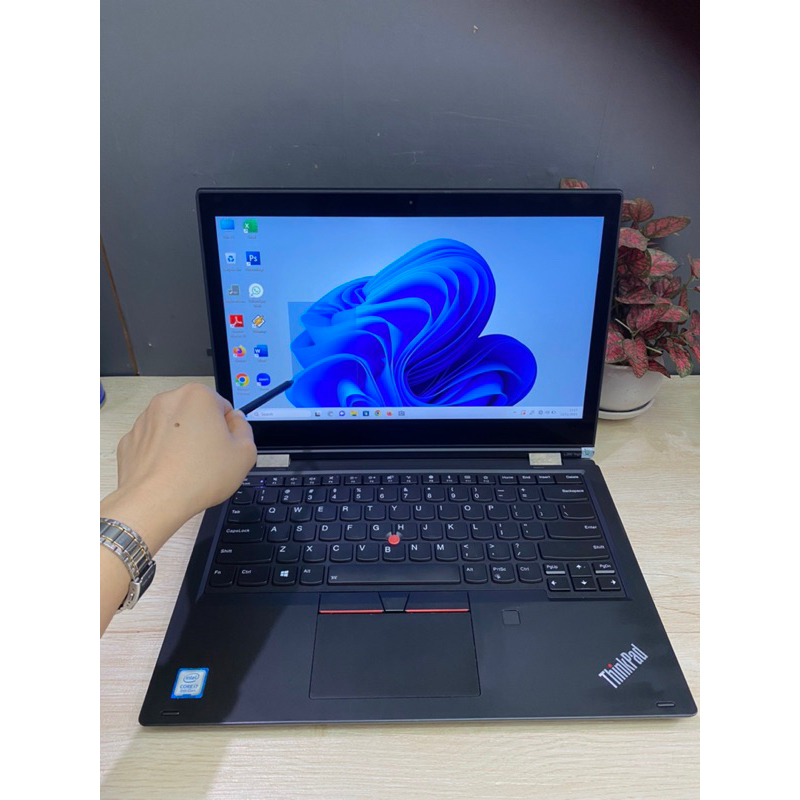 LAPTOP LENOVO THINKPAD YOGA L380 L390 i7 GEN8 RAM 32 GB SSD 2 TB SLIM LAYAR TOUCHSCREEN DAN BISA LIP