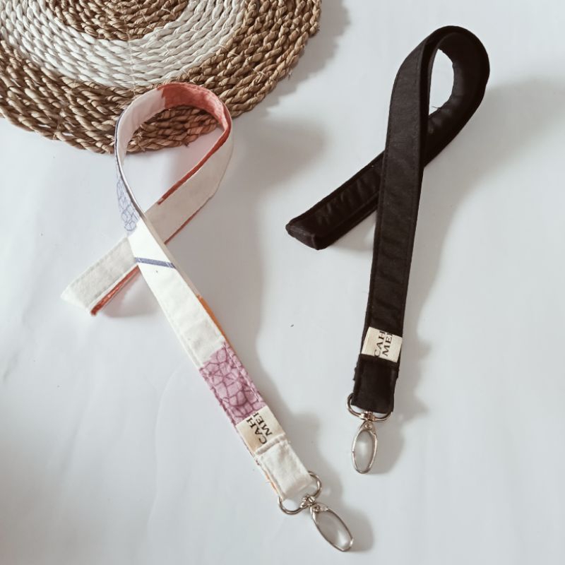 

Tali Lanyard Gantungan Idcard uk.2cm Kain Katun