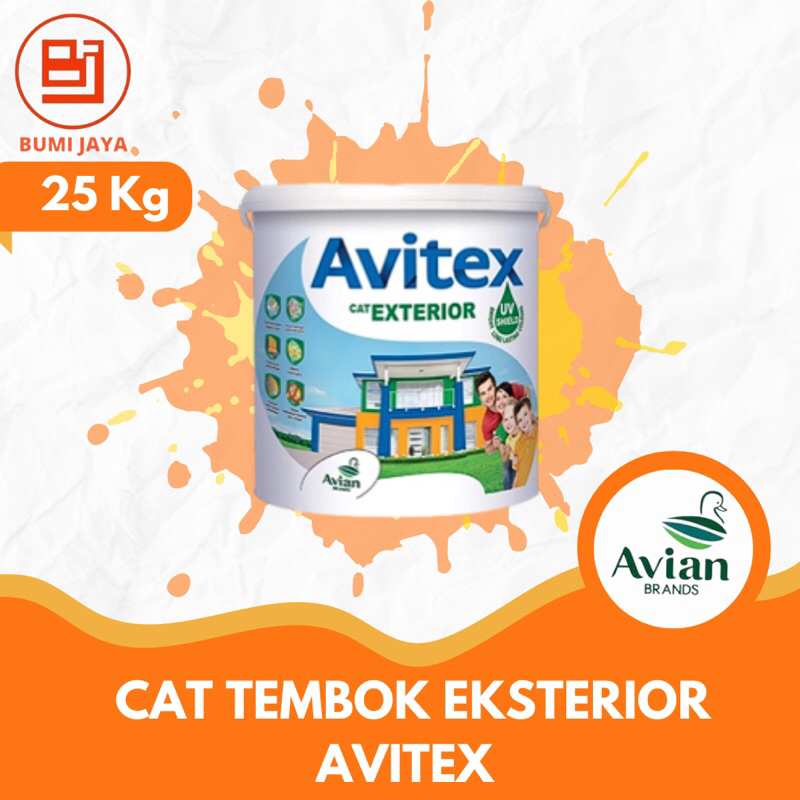 Cat Tembok Eksterior Avitex 25Kg