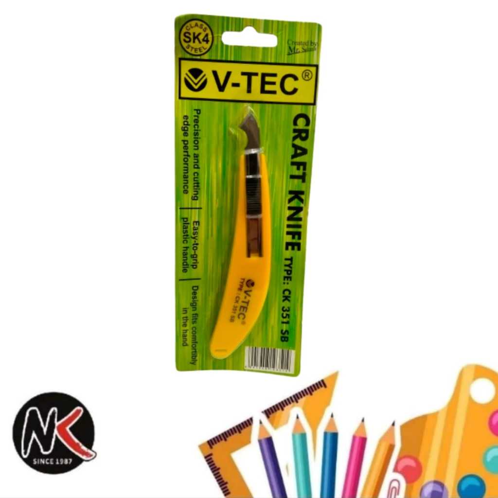 

Pemotong/Cutter Craft Knife V-TEC CK-351 SB
