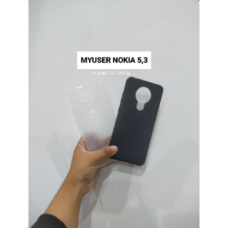 CASE NOKIA 5,3 SOFTCASE SILIKON MYUSER NEWGENE CASING
