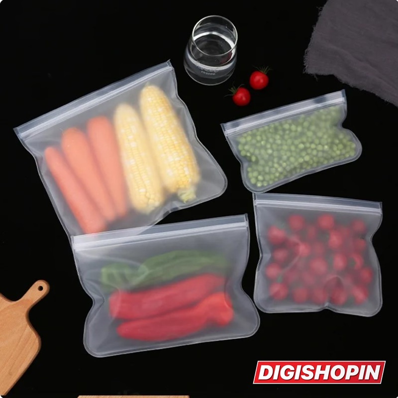 Kantong Plastik Makanan | Kantong Plastik Organizer Makanan Ziplock