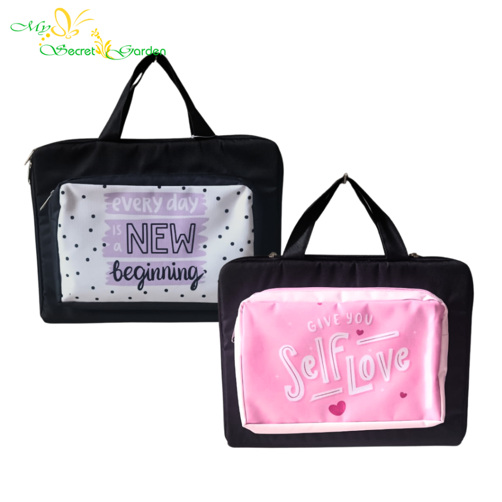 TAS LAPTOP 14 & 12 INCH TAS LAPTOP LUCU TAS LAPTOP KUAT TAS LAPTOP RESLETING | 5505 [TERMURAH]