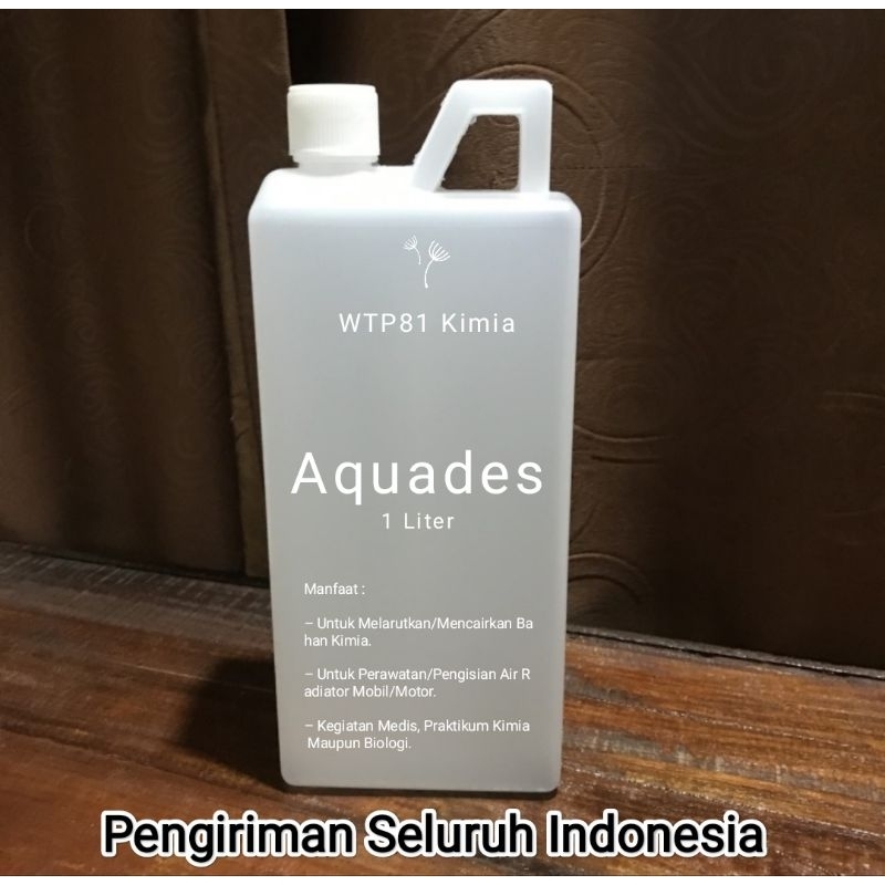 Aquadest / Aquades Air Suling Destilasi TDS 0