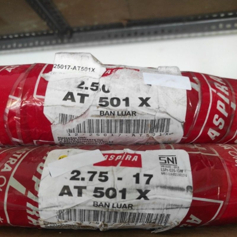 Ban Luar Aspira Ring 17 tubetype