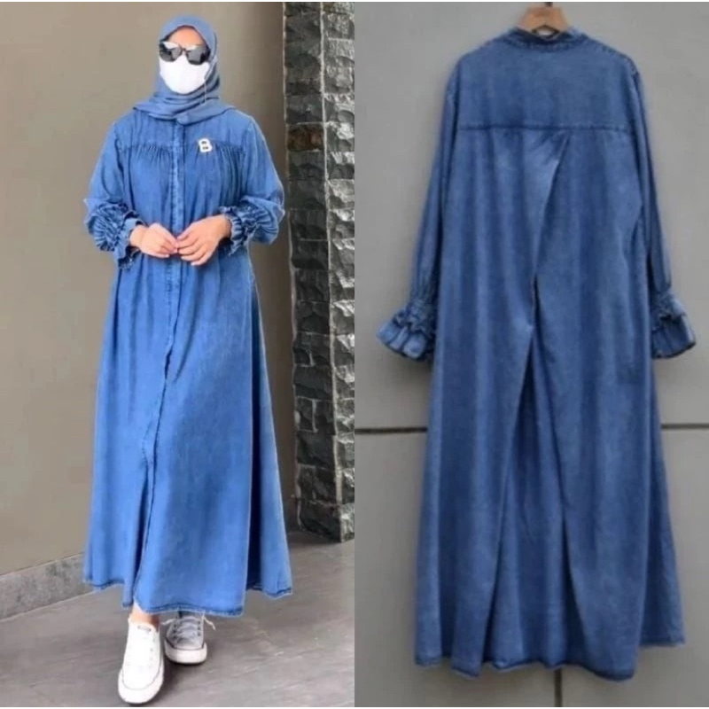 MIDI DRESS JEANS ZARA PREMIUM