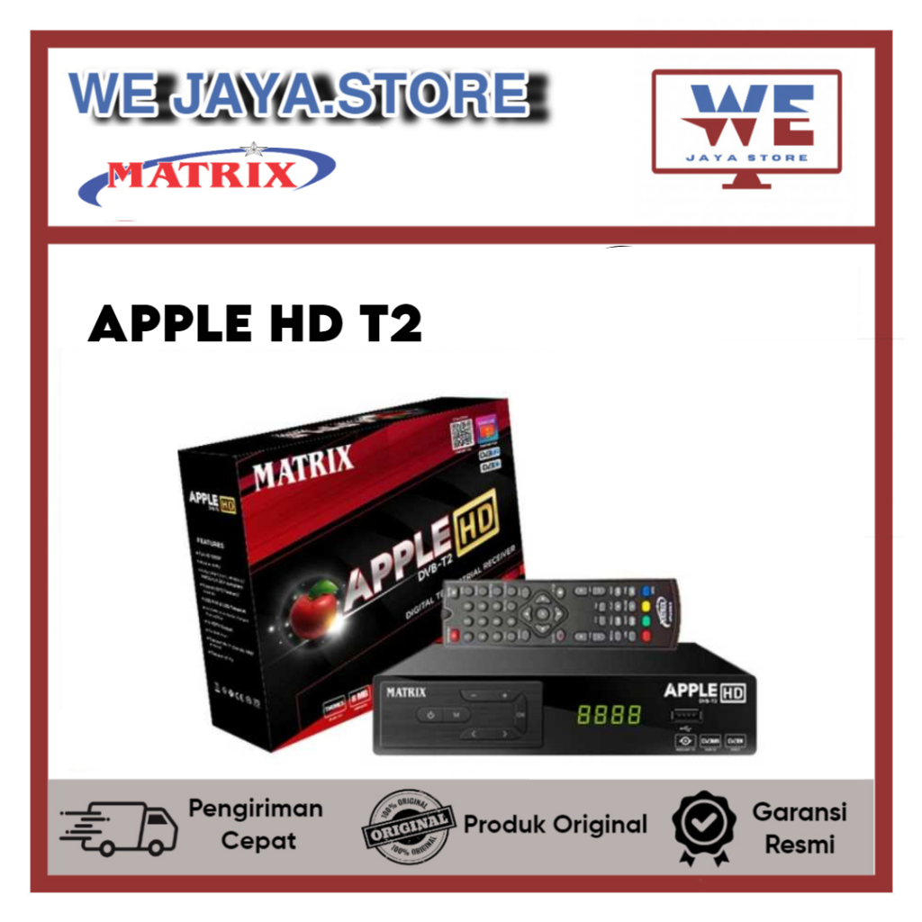 Set Top Box TV Digital Matrix Apple HD