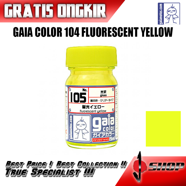 

GAIA COLOR 105 FLUORESCENT YELLOW