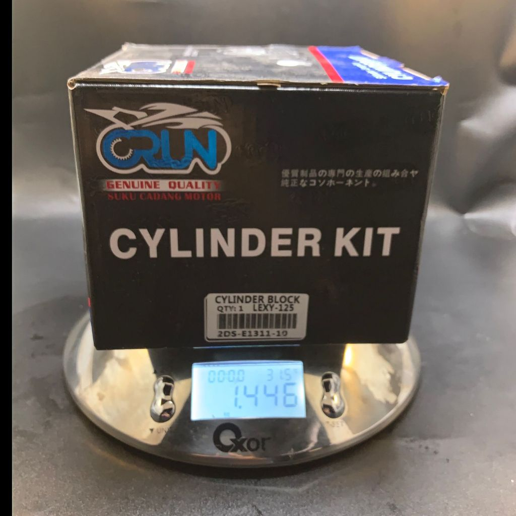 BLOK SEHER MOTOR LEXI-125 KIT 52MM MERK CRUN