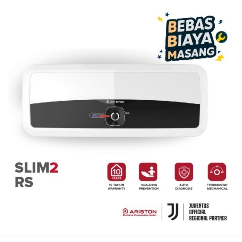 ARISTON Slim2 RS Water Heater Elektrik Listrik 30 Liter 350 Watt