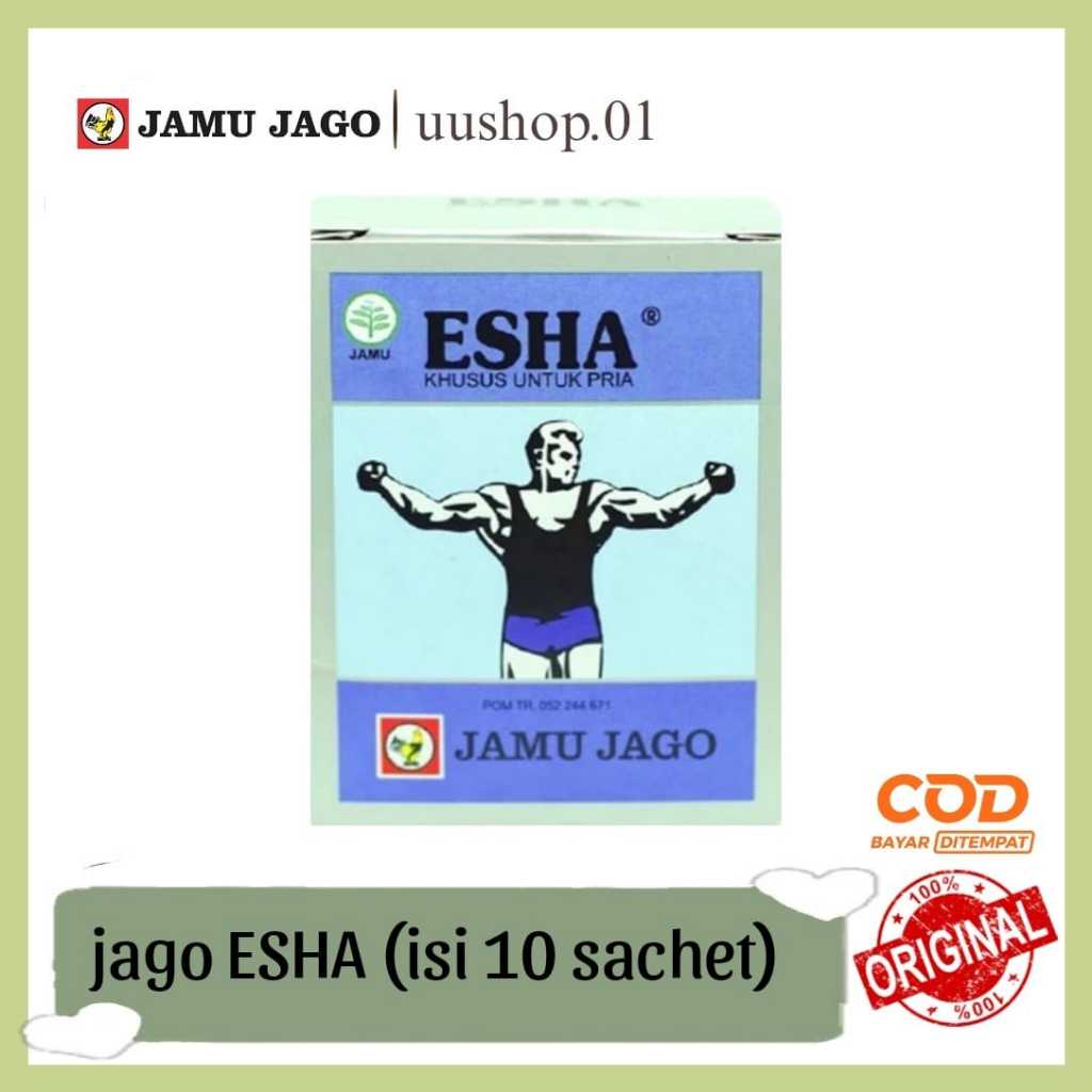 Jamu Jago ESHA (isi 10 bungkus)