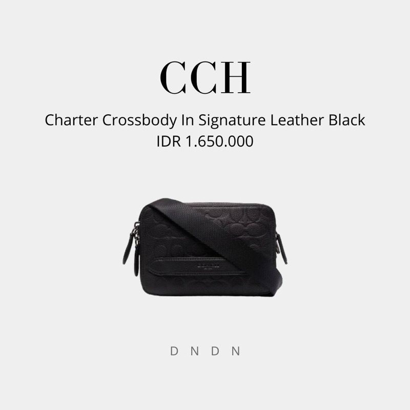 Charter Crossbody In Signature Leather