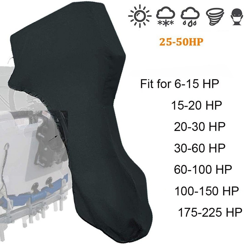 Boat Engine Cover/Sarung Mesin Tempel/Penutup Cover Mesin Tempel Premium Terbaik Berkualitas