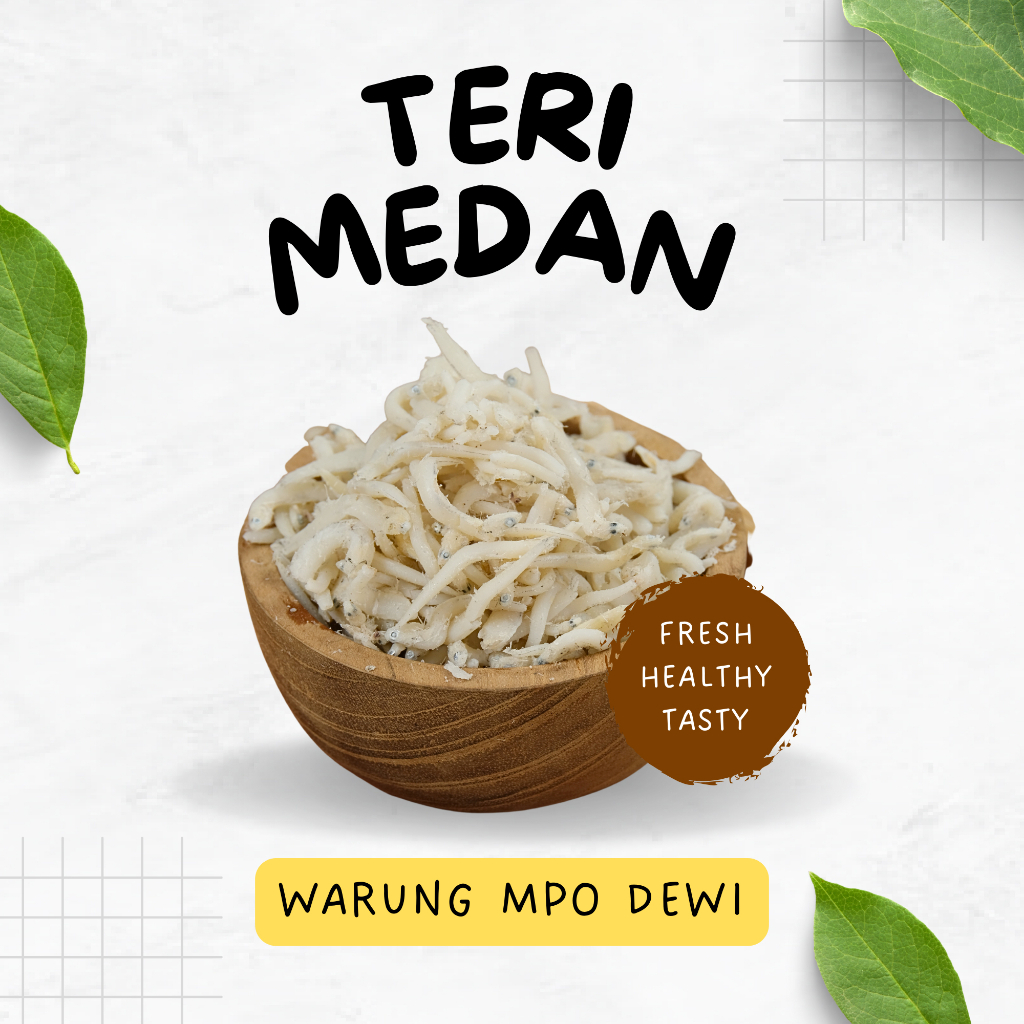 

Ikan Asin Teri Medan per bungkus