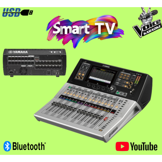 DIGITAL MIXER AUDIO YAMAHA TF 1 / TF1 / TF-116 CHANNEL 40 INPUT MIXING CHANNEL RESMI YAMAHA