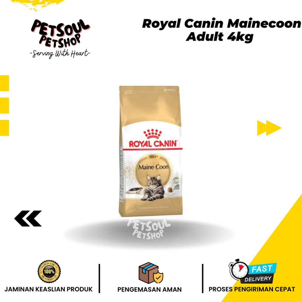 Royal Canin Mainecoon Adult 4kg Freshpack Makanan Kucing Mainecoon Dewasa