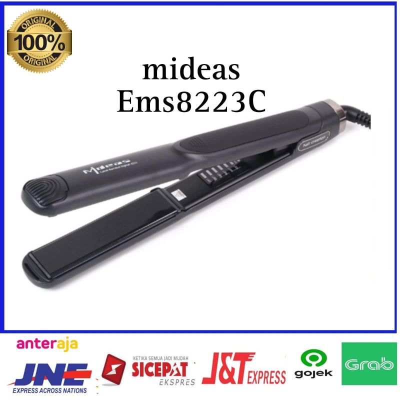 catokan rambut lurus mideas EMS 8223C ,catok rambut lurus mideas