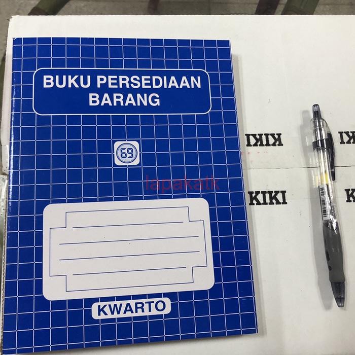 

buku persediaan barang Kuarto kwarto