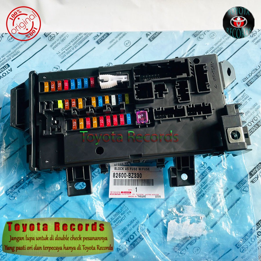 Fuse box sekring All New Rush Terios Original Toyota 82600-BZ330