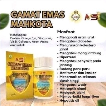 GAMAT EMAS MAHKOTA 100% ORIGINAL