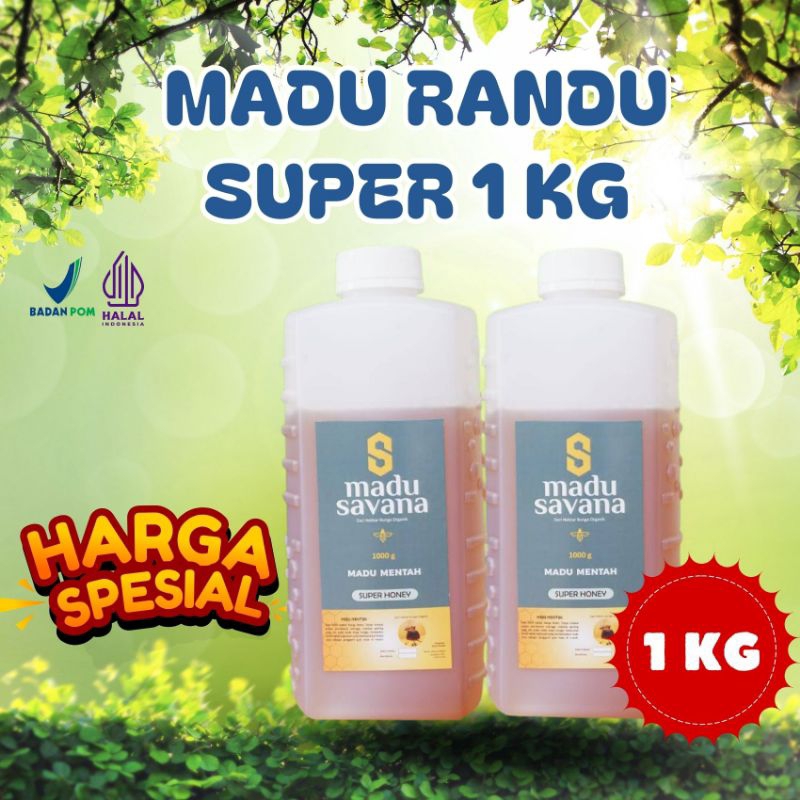 

Madu Savana Randu Super 1 kg Pure Alami Original