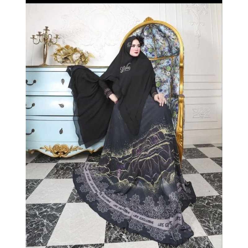 gamis syar'i like exclusive