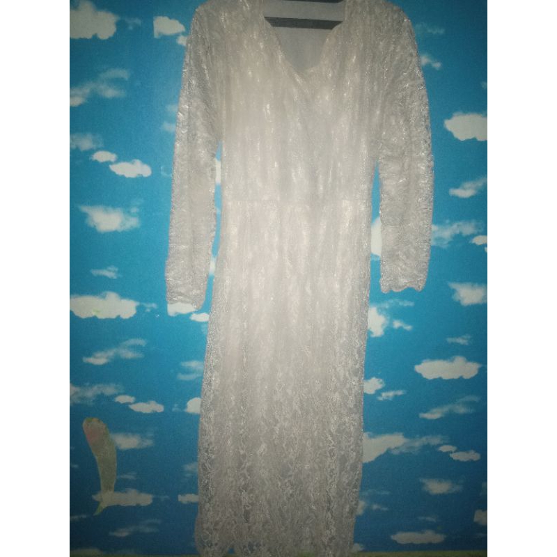 gamis brokat preloved