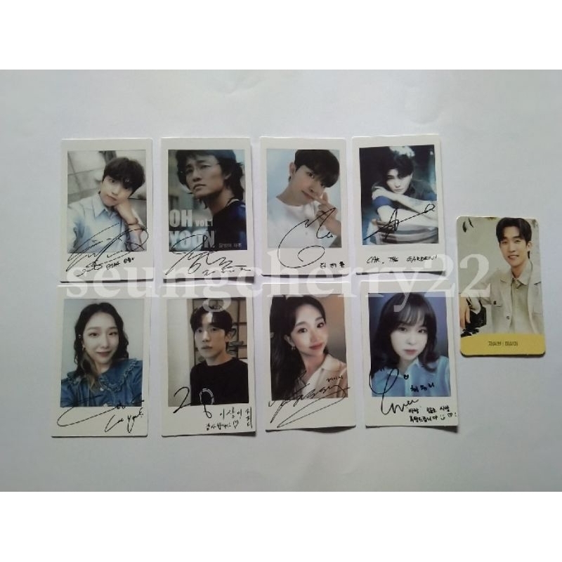 Photocard Polaroid Hometown Chachacha K-drama Ost Singer