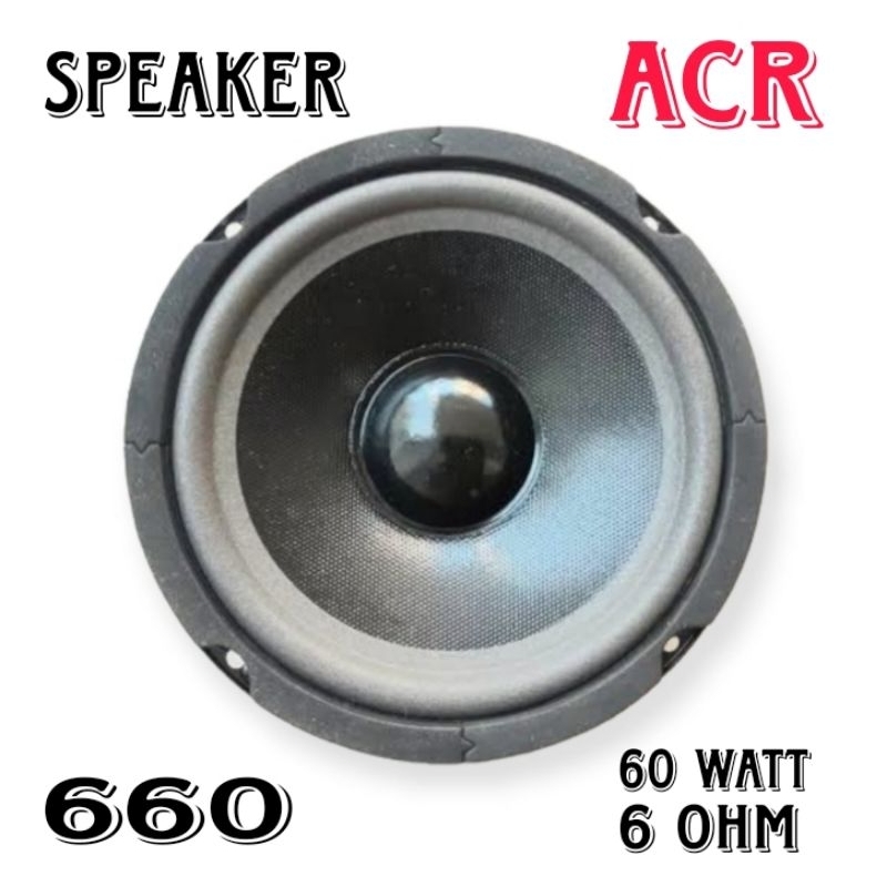speaker 6 inch ACR woofer 660