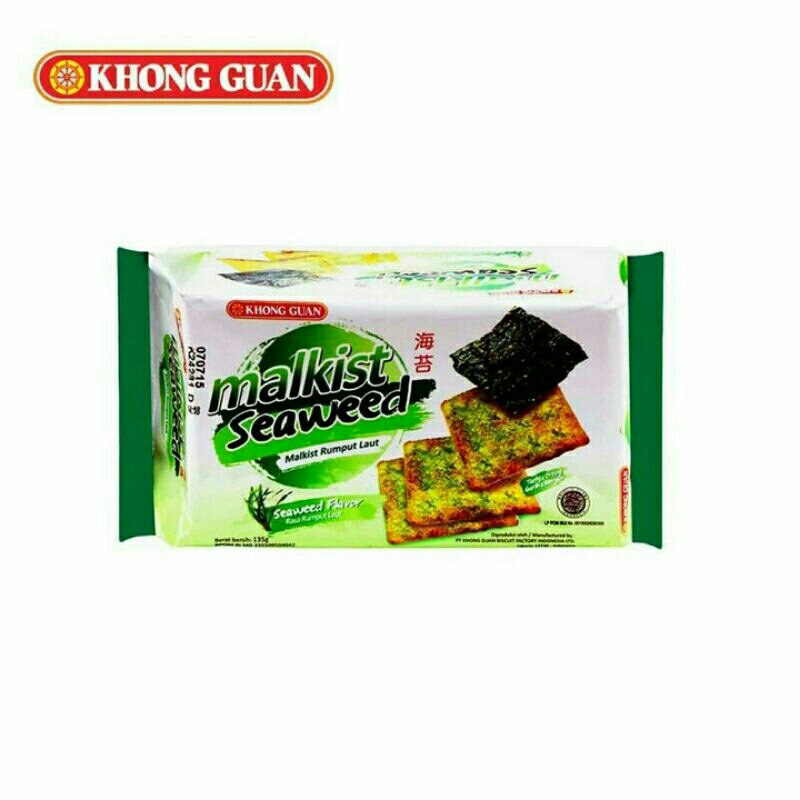 

Khong Guan Malkist Seaweed 135gr