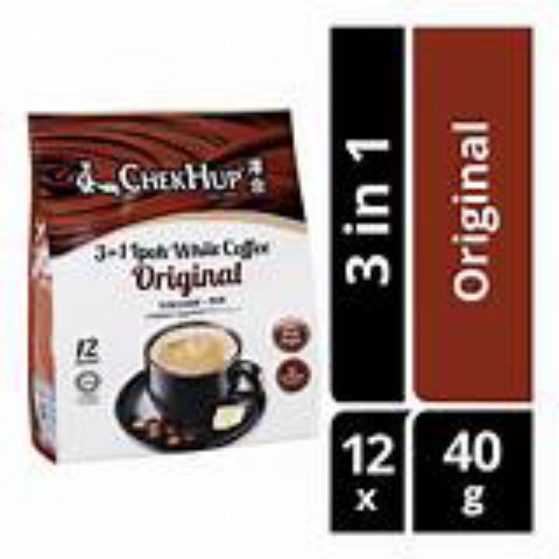 

Chek Hup kopi Malaysia/Check hup coffee 3 in 1/chek Hup white coffee Original