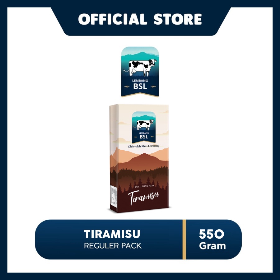 

Ready Stok Bolu Susu Lembang Tiramisu - Reguler Pack (550gr) murah