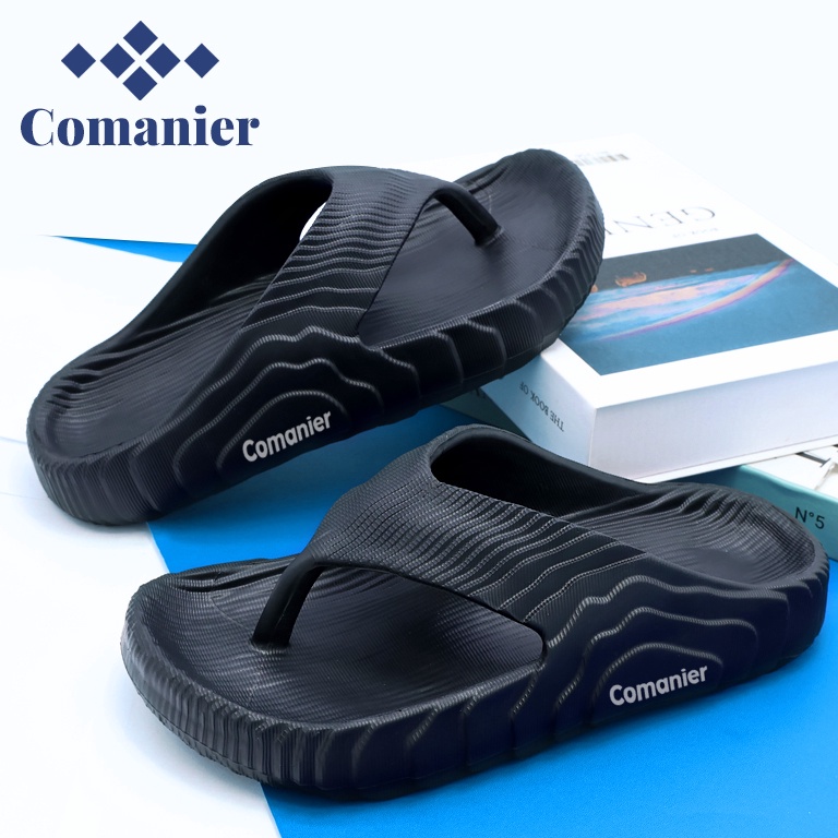 Langsung Kirim.. Comanier Sandal Jepit Pria Karet Flip Flop