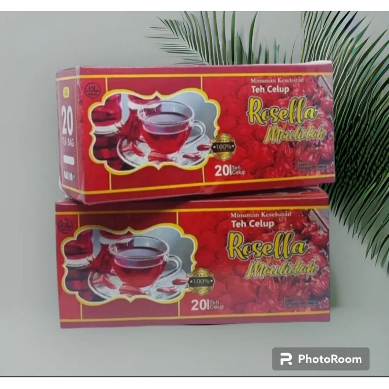 

TEH CELUP BUNGA ROSELLA / TEH HERBAL BUNGA ROSELLA HIKMAH ISI 20 KANTONG