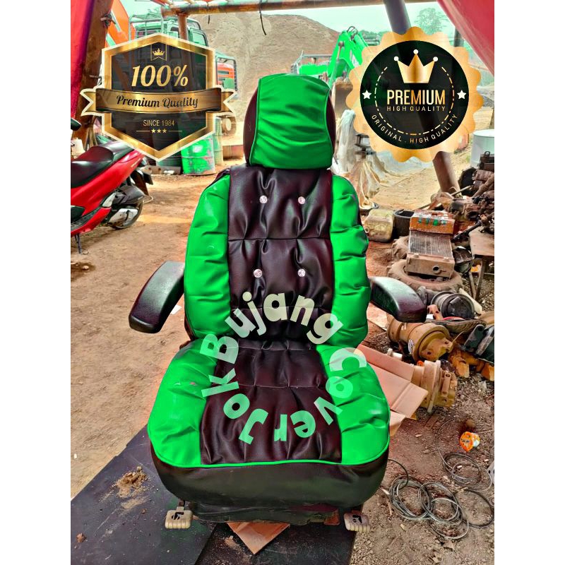 Sarung jok excavator kobelko,Komatsu,hyundai,sumitomo,hitachi,Sany,- Cover sarung jok excavator koma