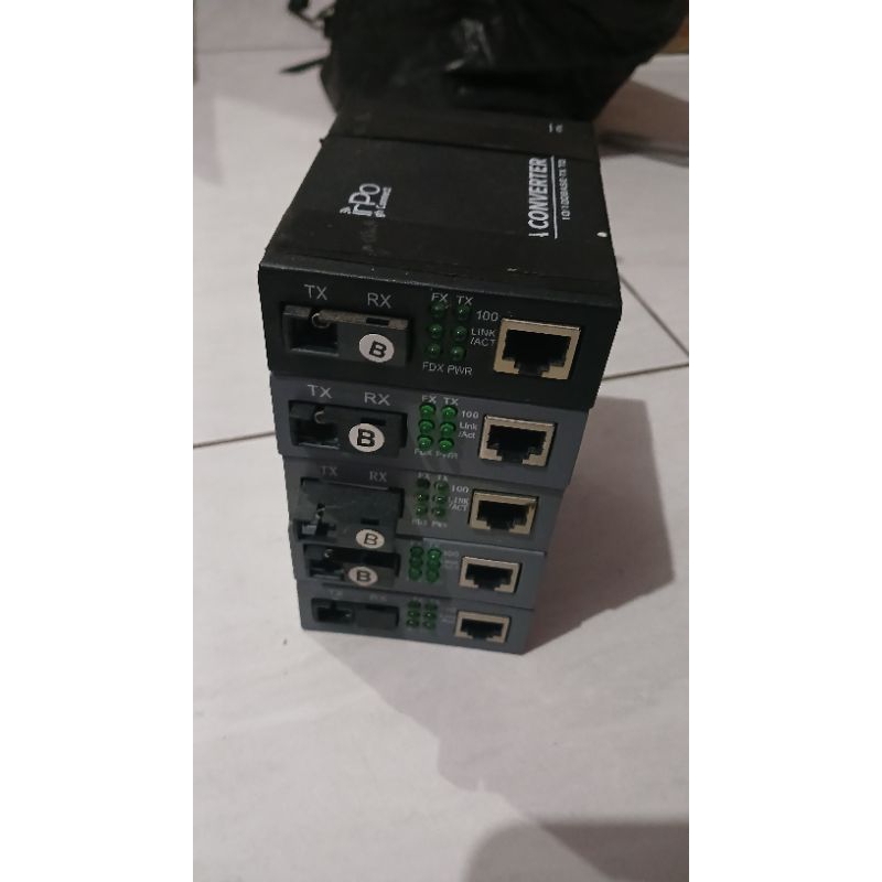Media converter bekas/htb bekas