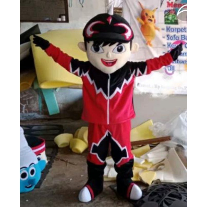Kostum boboiboy merah kostum badut kostum anak