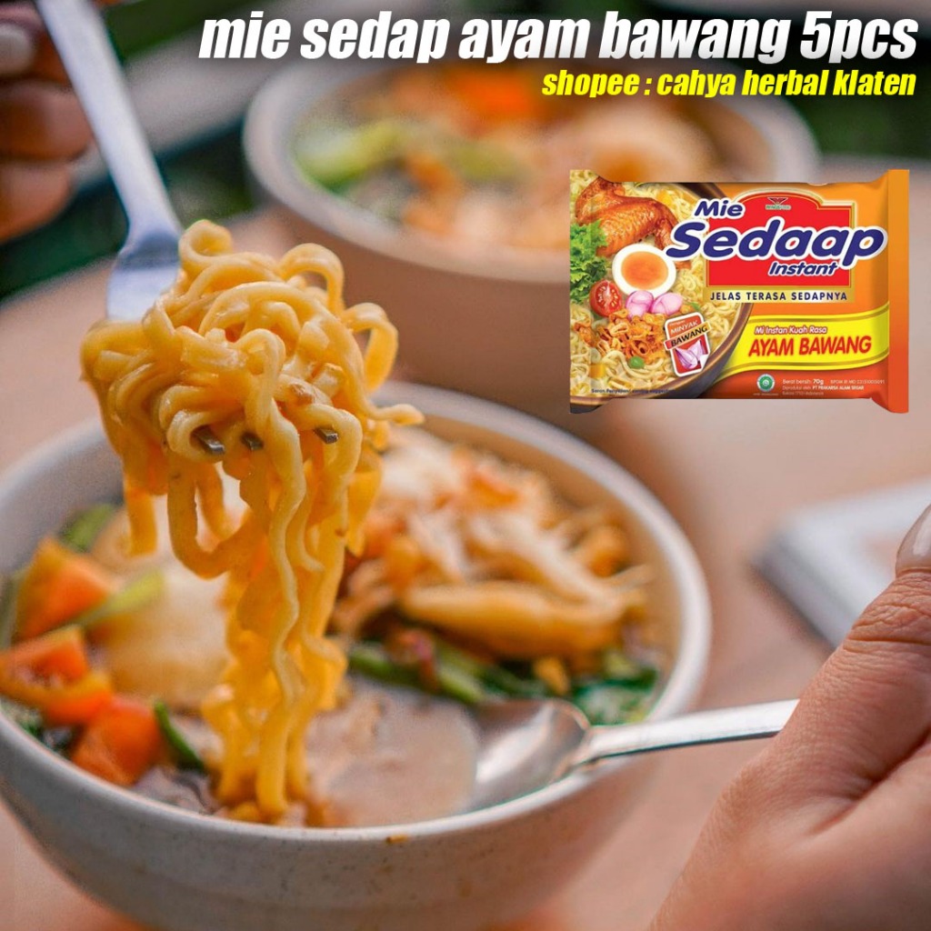 

Mie Sedap Rebus Ayam Bawang Paket 5 pcs
