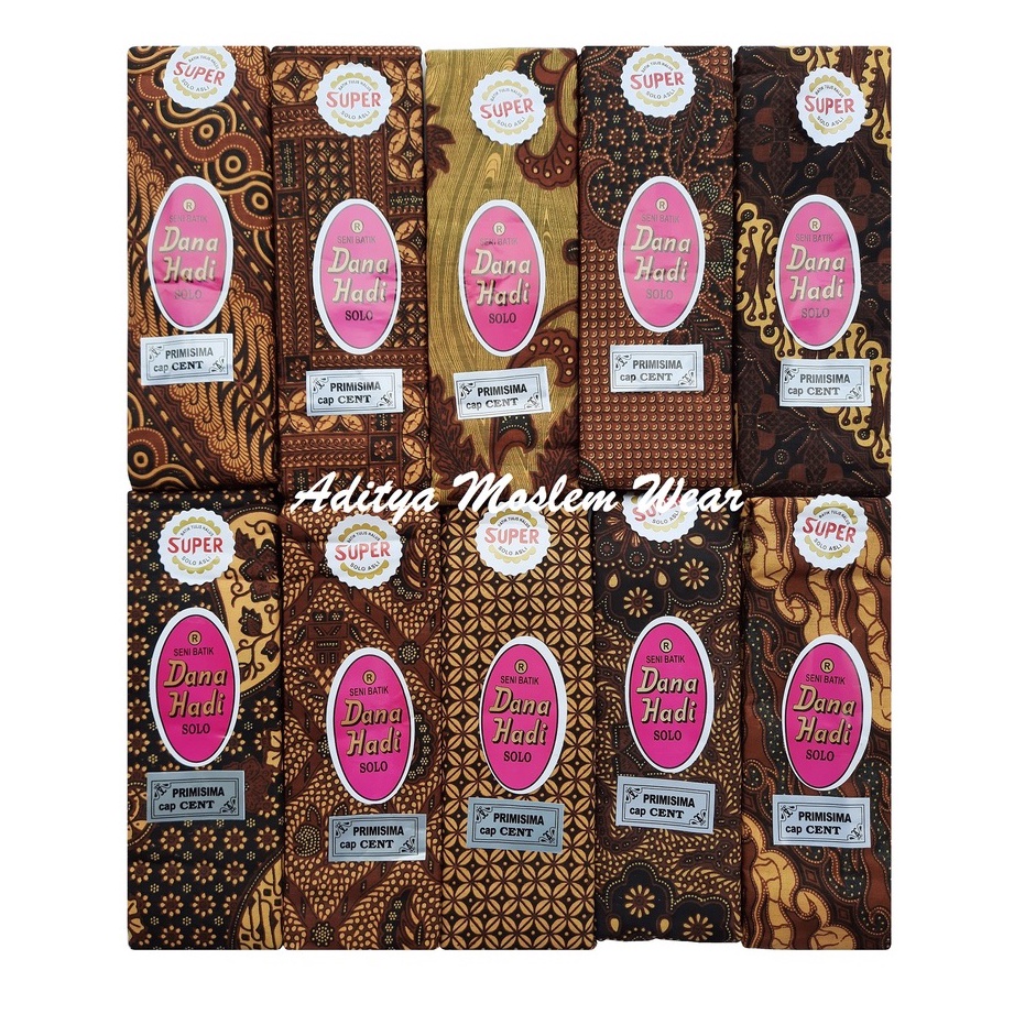 Original KAIN BATIK DANA HADI SOLO CAP CENT KAIN PANJANG SAMPING KEBAT TAPIH GENDONGAN MELAHIRKAN ?