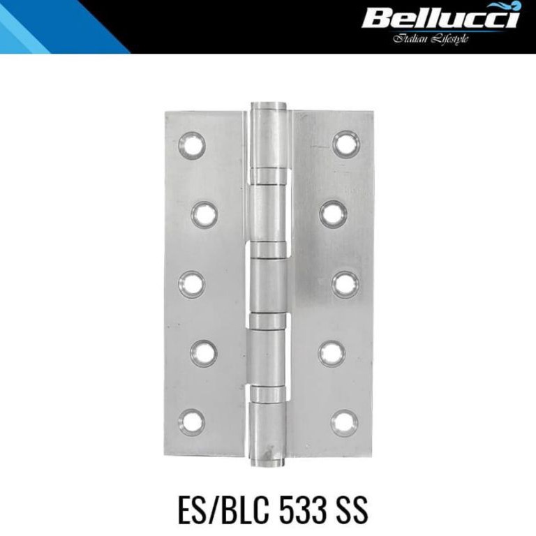 Harga Termuraah.. Engsel Bellucci 5" Stainless / Engsel Pintu Bellucci Stainless 5" / 1 pasang Engse